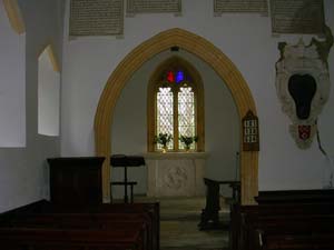 Chilcombe Church Interior