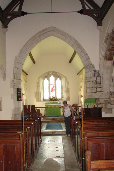 St Martins Cheselbourne Aisle