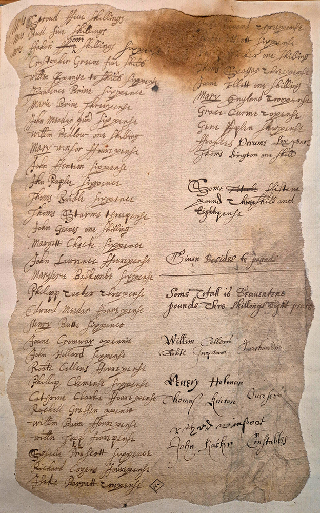 UK National Archives Ref E179/330/2