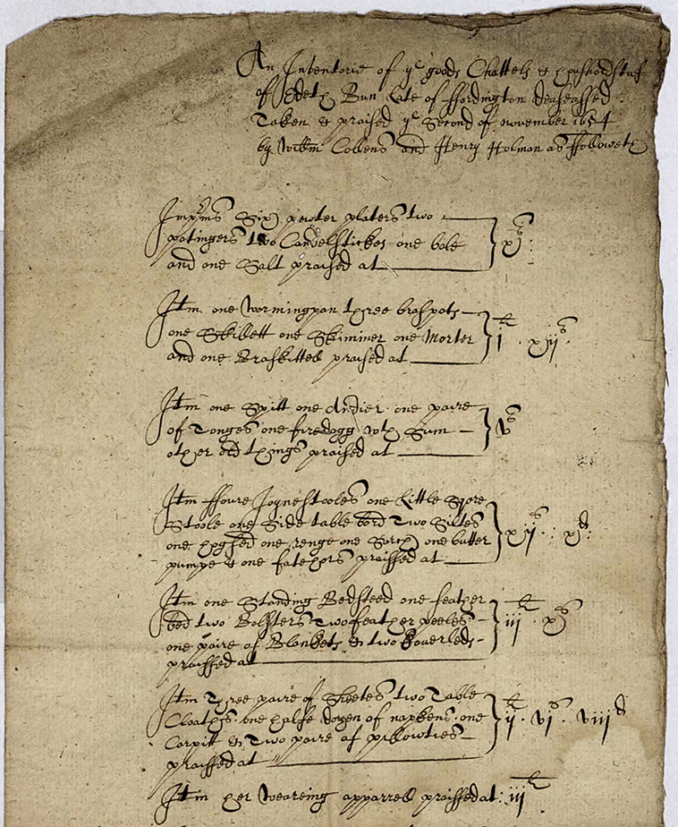 UK National Archives Ref E179/330/2
